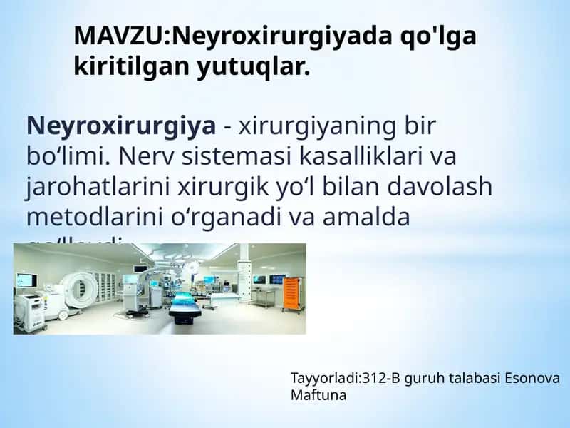 Neyroxirurgiya