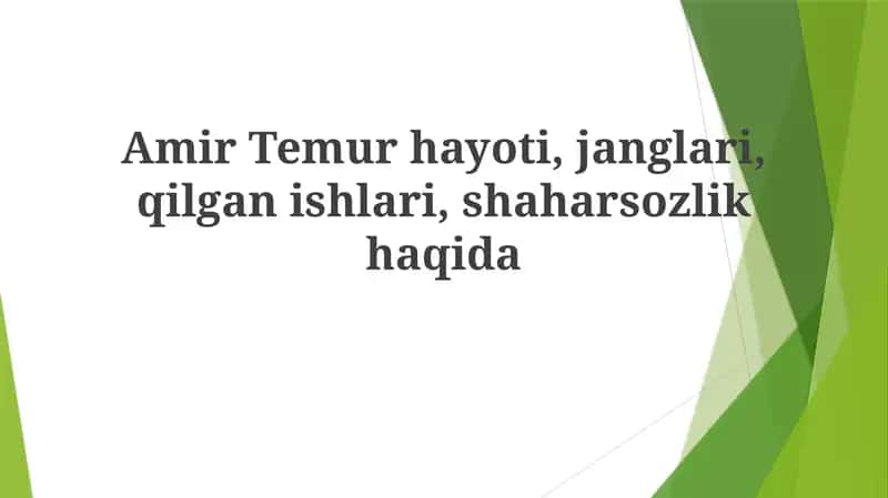 Amir Temurhayoti