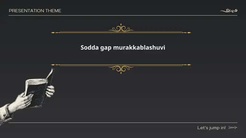 Sodda gap murakkablashuvi