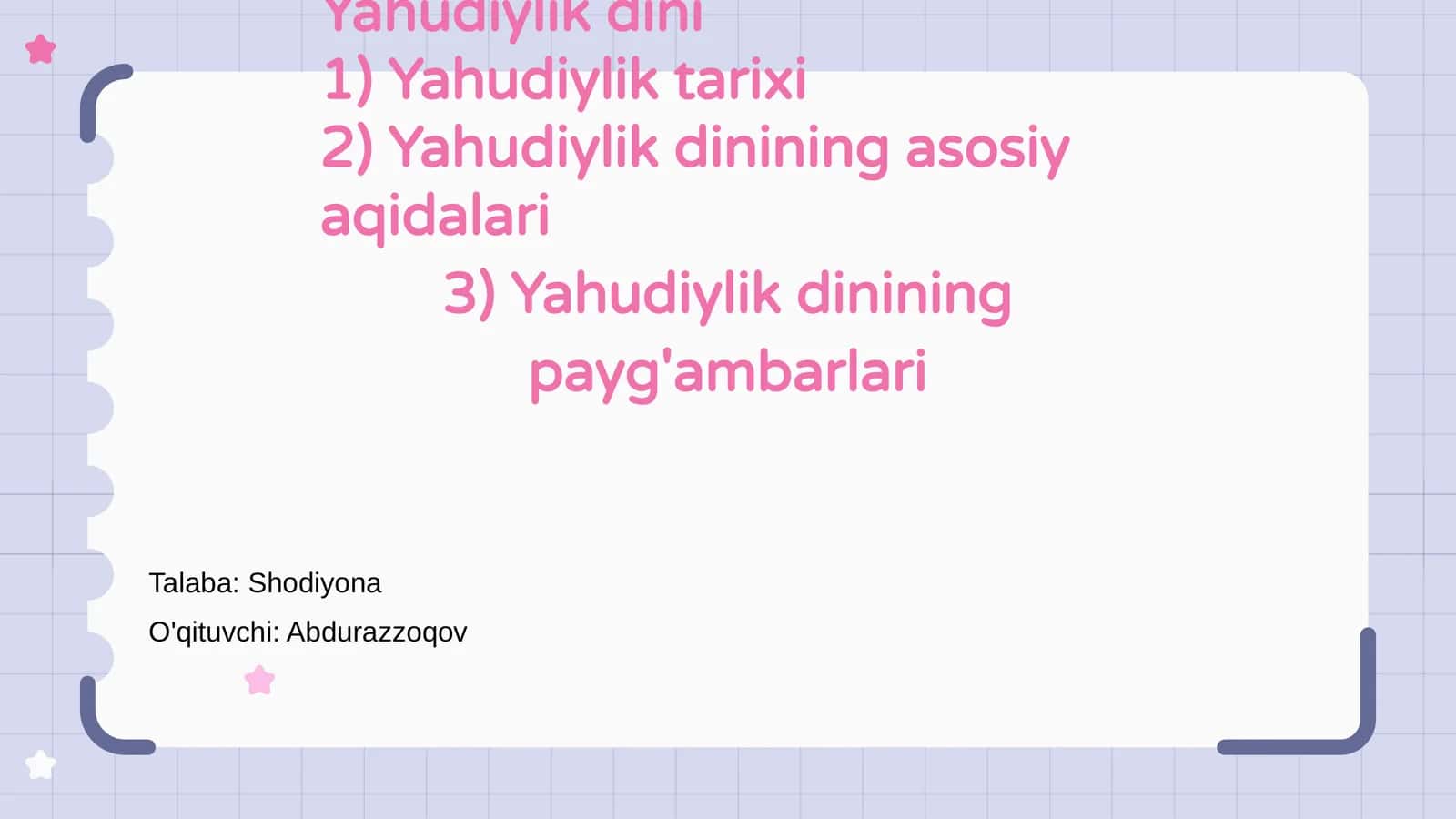 Yahudiylik dini