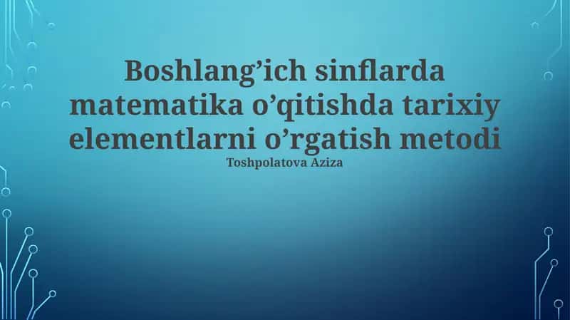 Badiiy adabiyot va she’riyatdan foydalash