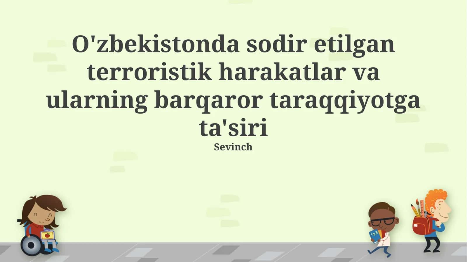 Davlat Xavfsizligi va Siyosiy Barqarorlik