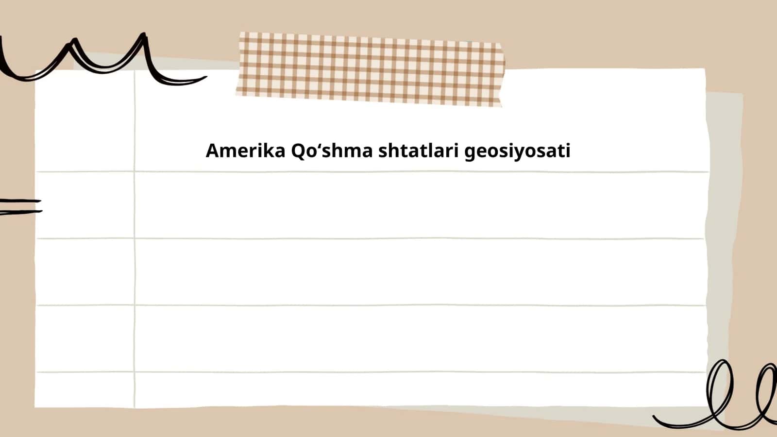 Amerika Qoʻshma shtatlari geosiyosati