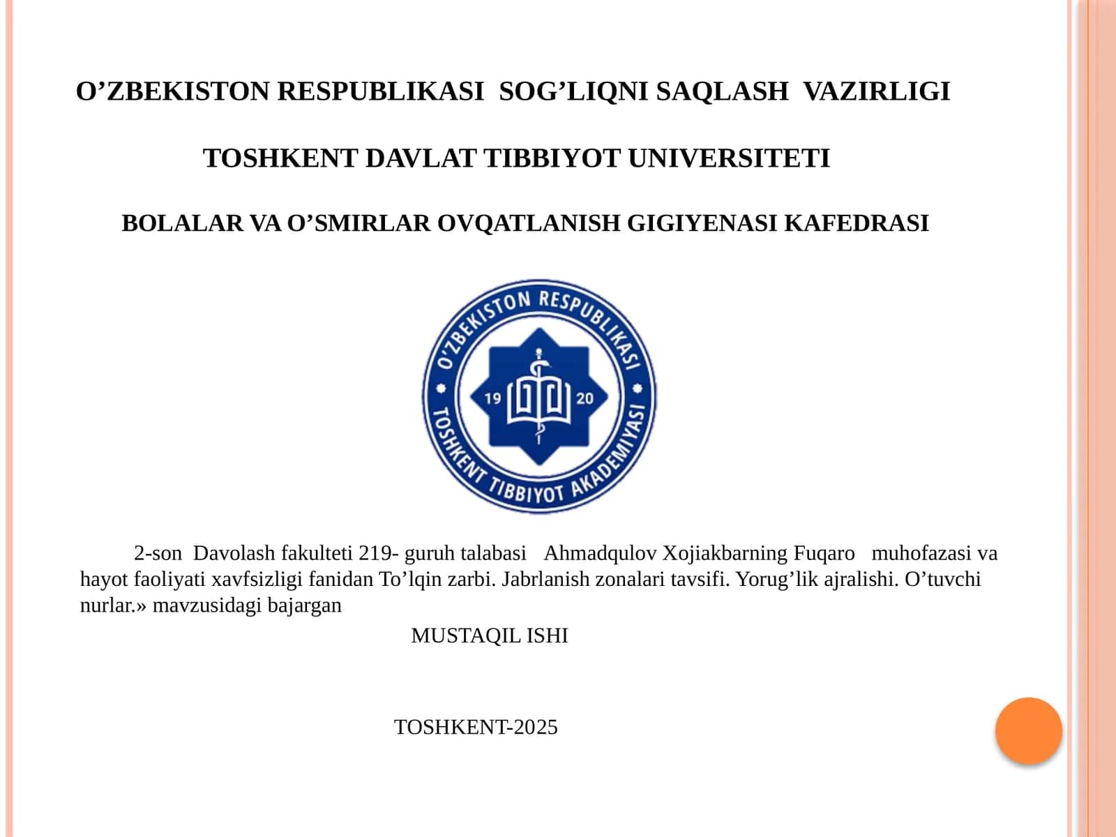 Zarb toʻlqinlar