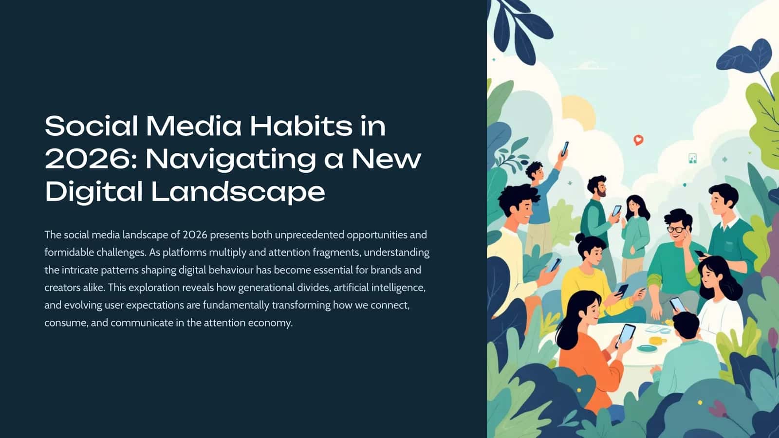 Social Media Habits in 2026: Navigating a New Digital Landscape