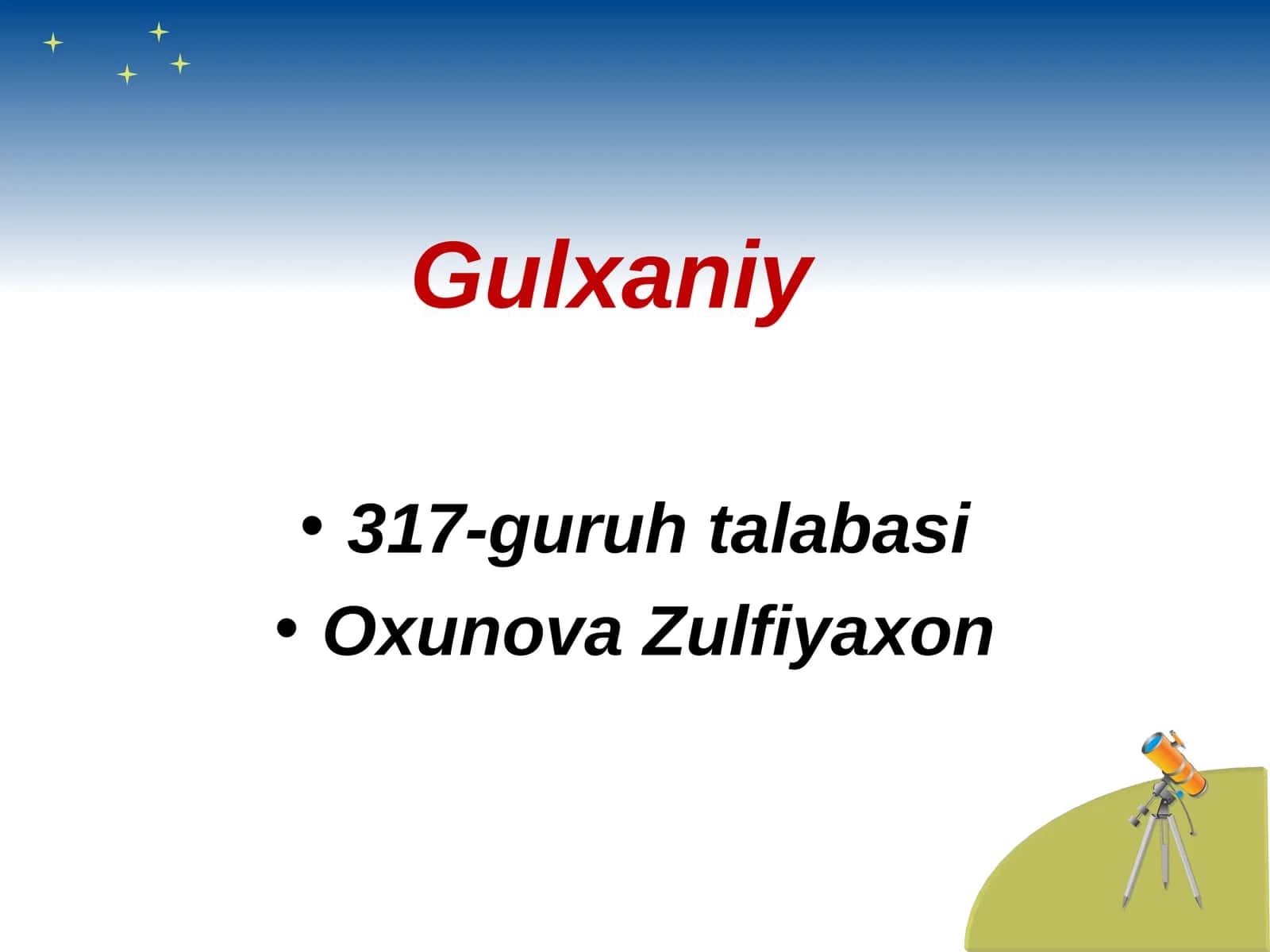 Gulxaniy