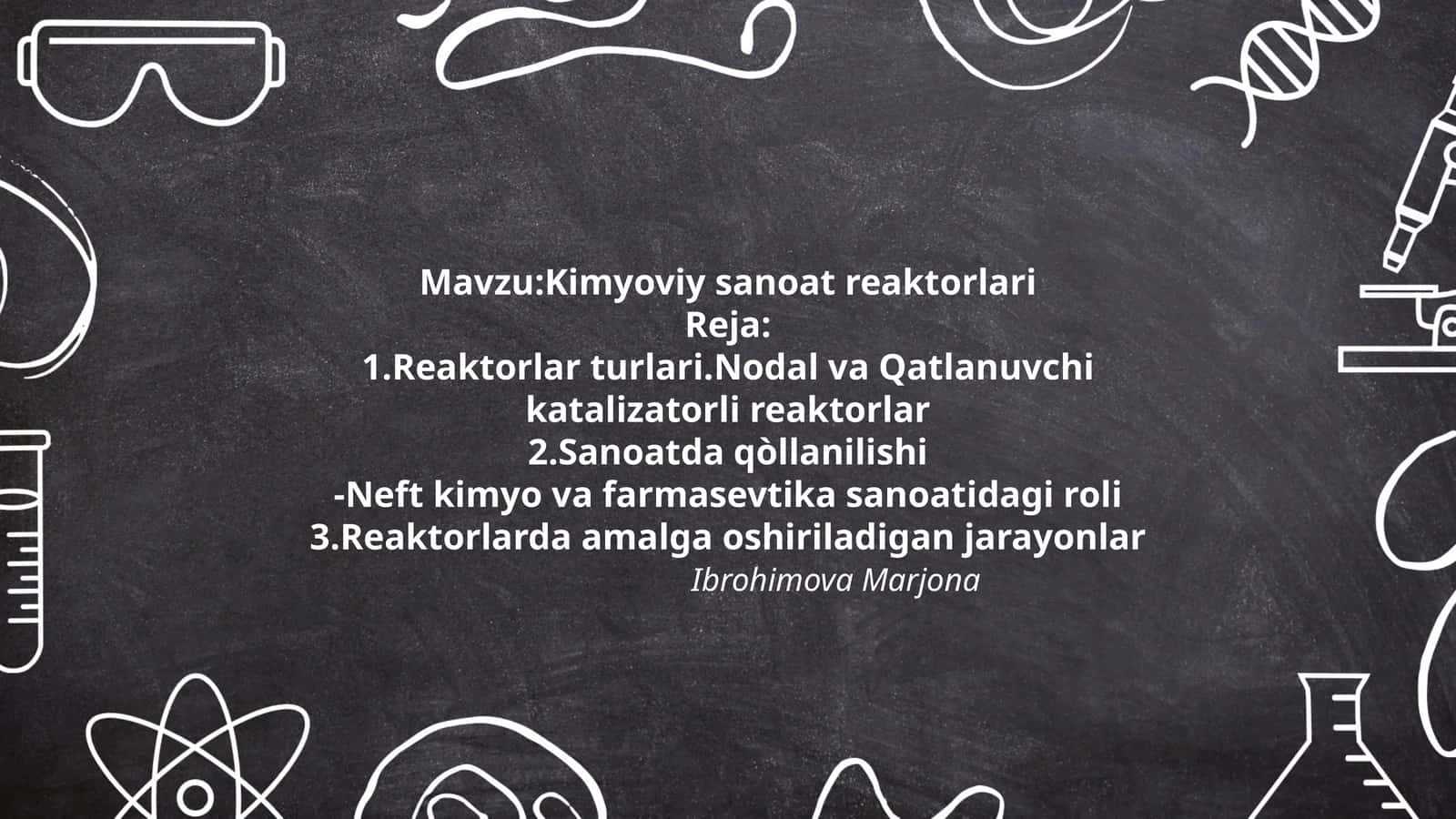 Kimyoviy sanoat reaktorlari