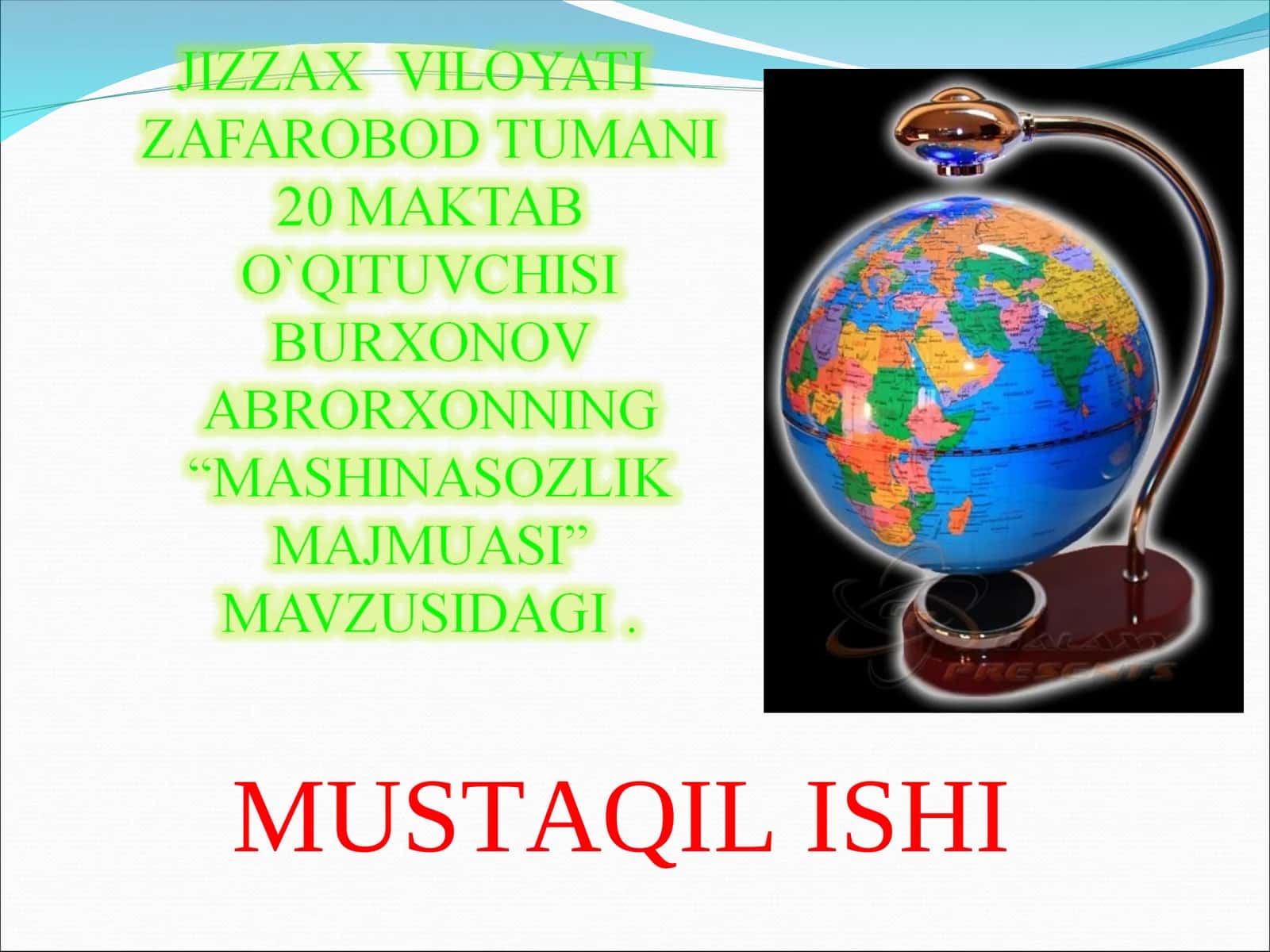 Mashinasozlik majmuasi