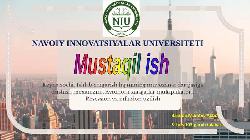 Ishlab chiqarish hajmining muvozanat darajasiga erishish mexanizmi