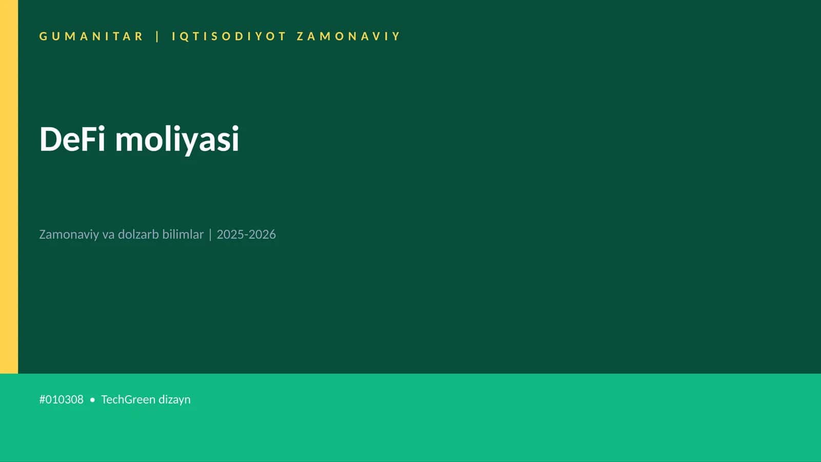 DeFi moliyasi