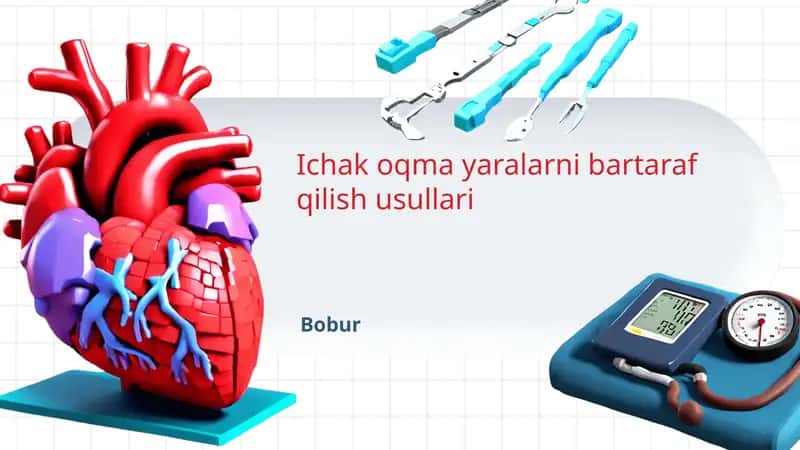Ichak oqma yaralarni bartaraf qilish usullari