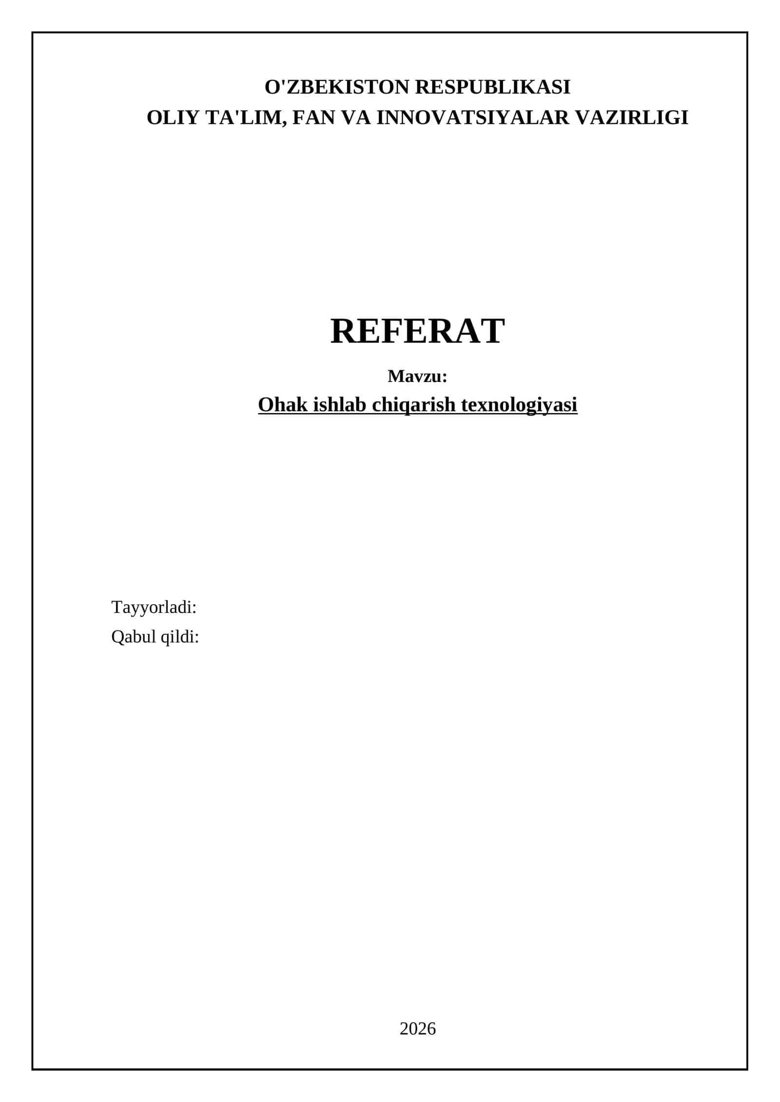 Don ishlab chiqarish texnologiyasi