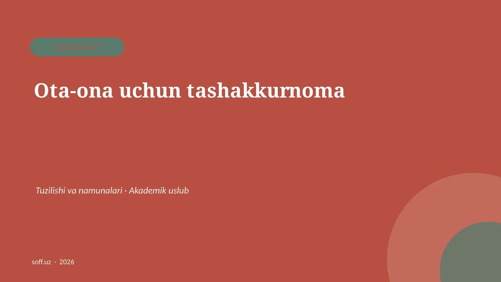 Tashakkurnoma