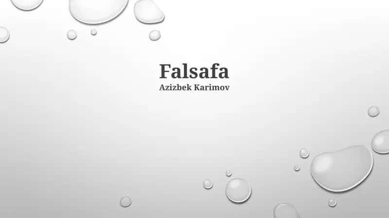 Falsafa
