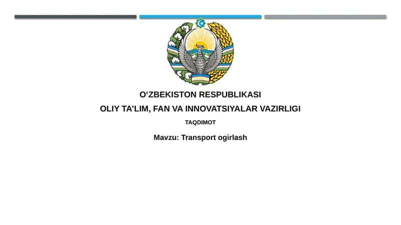 Transportogirlash