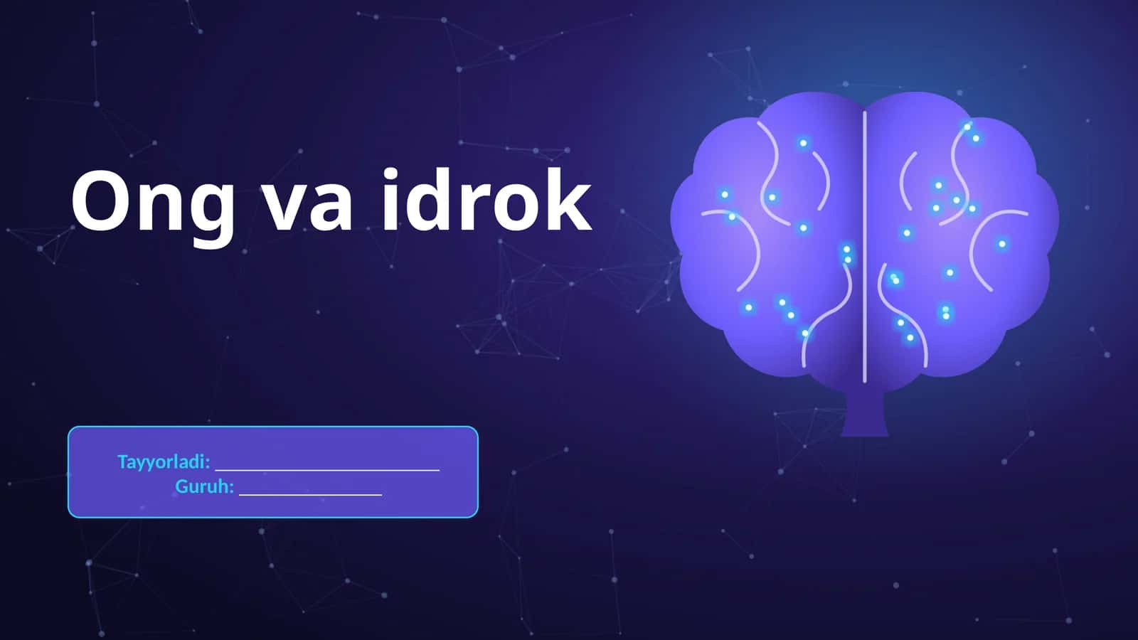 Ong va idrok