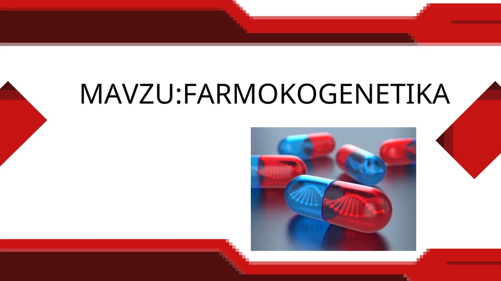 FARMOKOGENETIKA