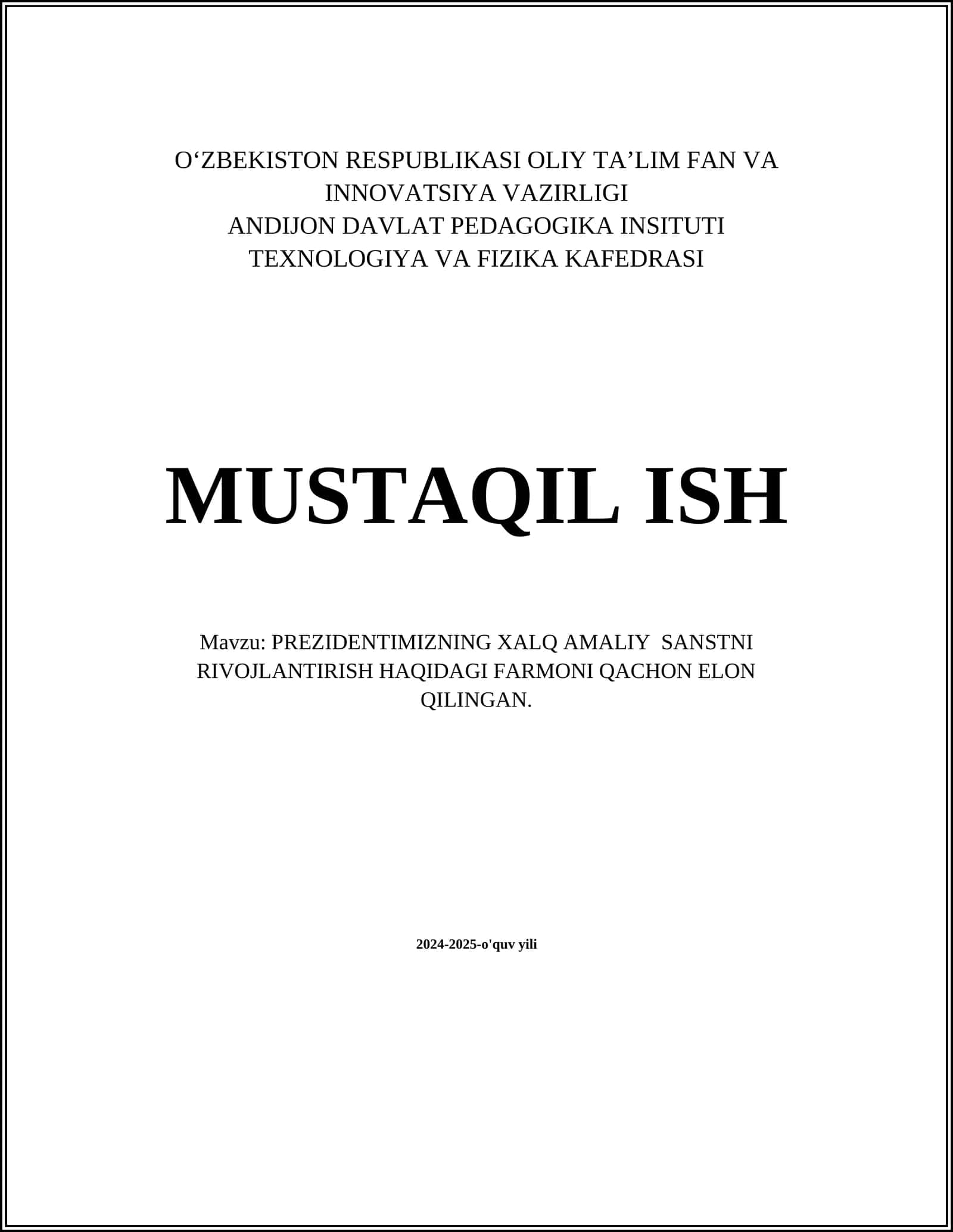 Ishlab chiqarishni modernizatsiya qilish