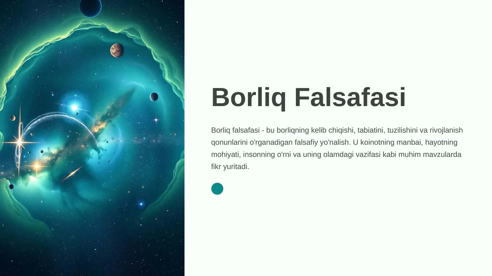 Borliq Falsafasi