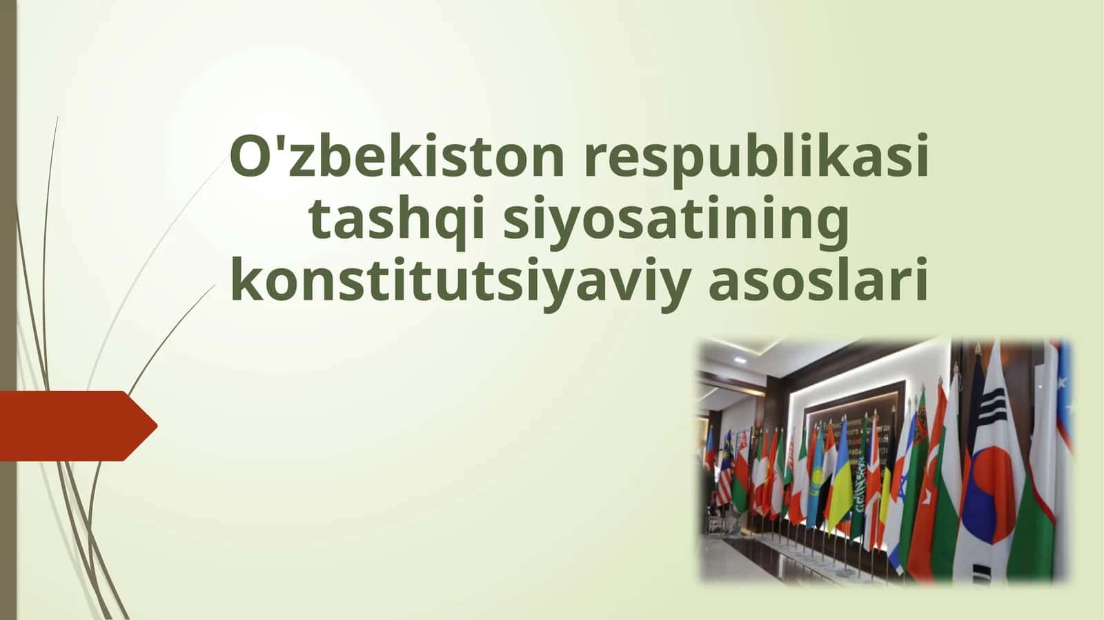 O'zbekiston Respublikasi Tashqisiyosati