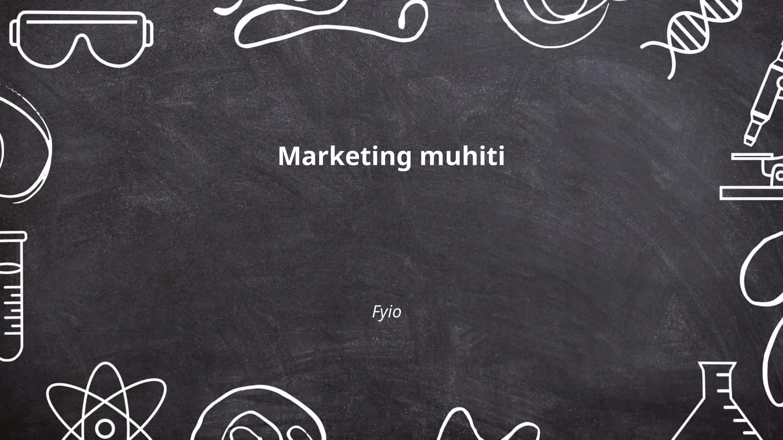 Marketing muhiti tahlili