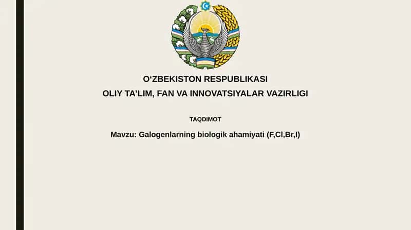 Galogenlarningbiologikahamiyati(F,Cl,Br, I)