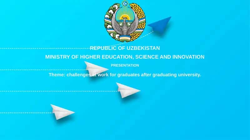 Presentation on Challenges for Graduates