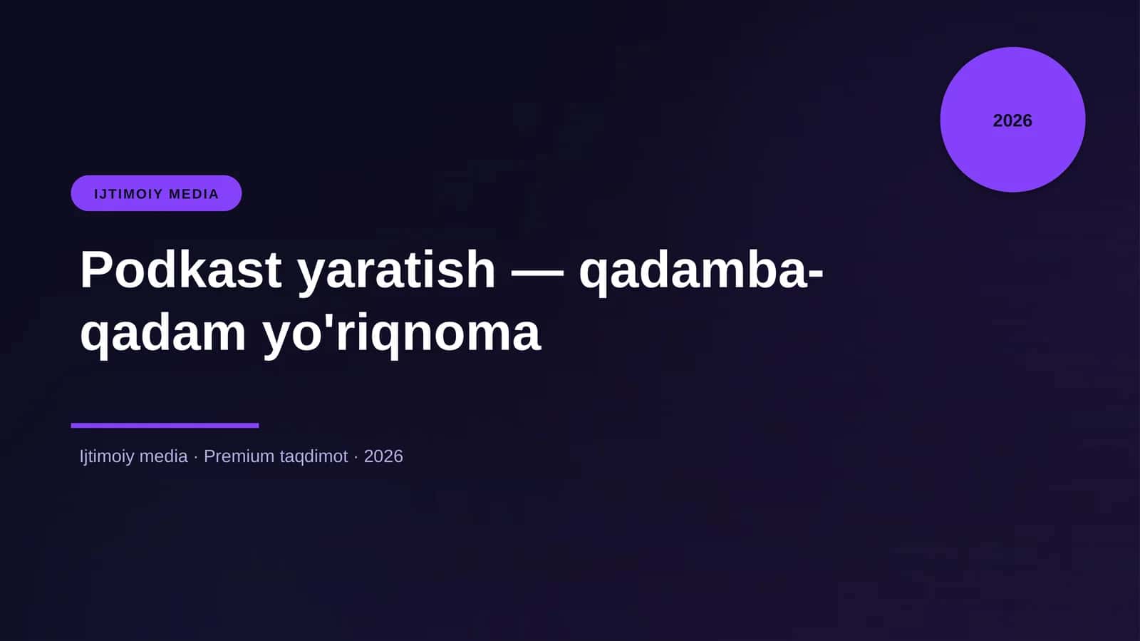 Ijtimoiy Media