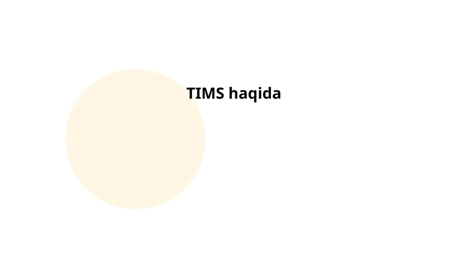 TIMS haqida