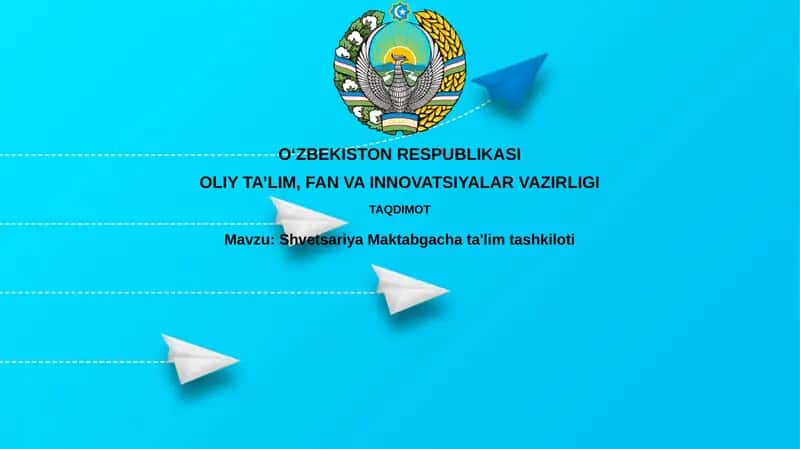 Shvetsariya Maktabgacha Ta'limi