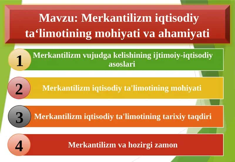 Merkantilizm