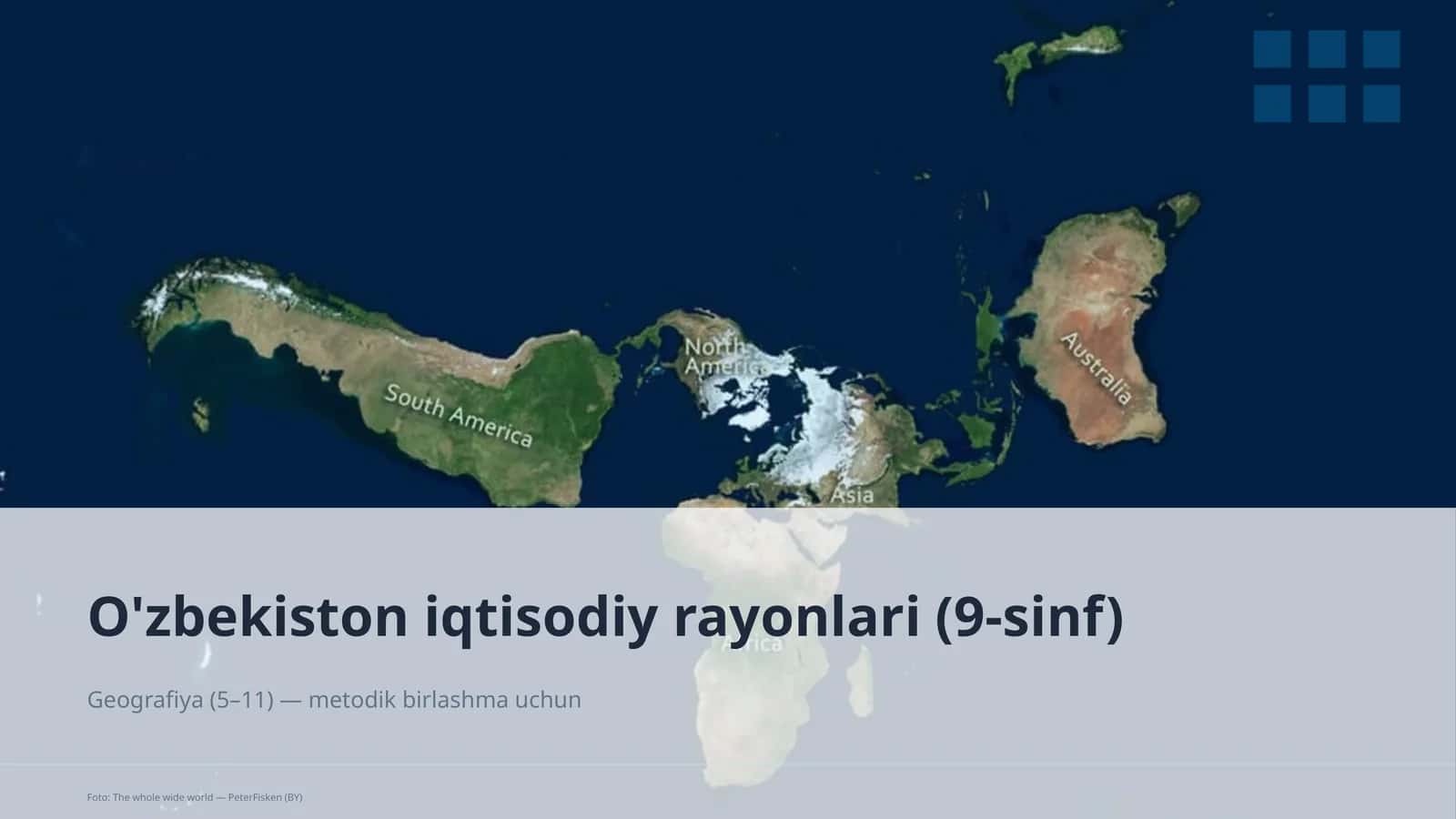 O'zbekiston iqtisodiy rayonlari (9-sinf)
