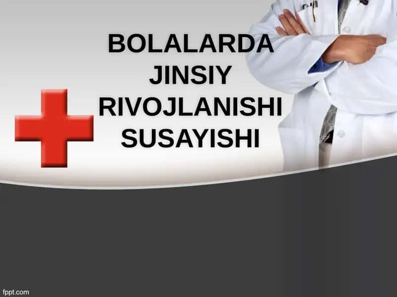 BOLALARDA JINSIY RIVOJLANISHI SUSAYISHI