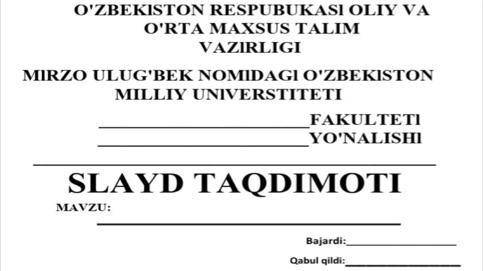 Kasbiy qiziqish va layoqatlarni eksperimental o'rganish