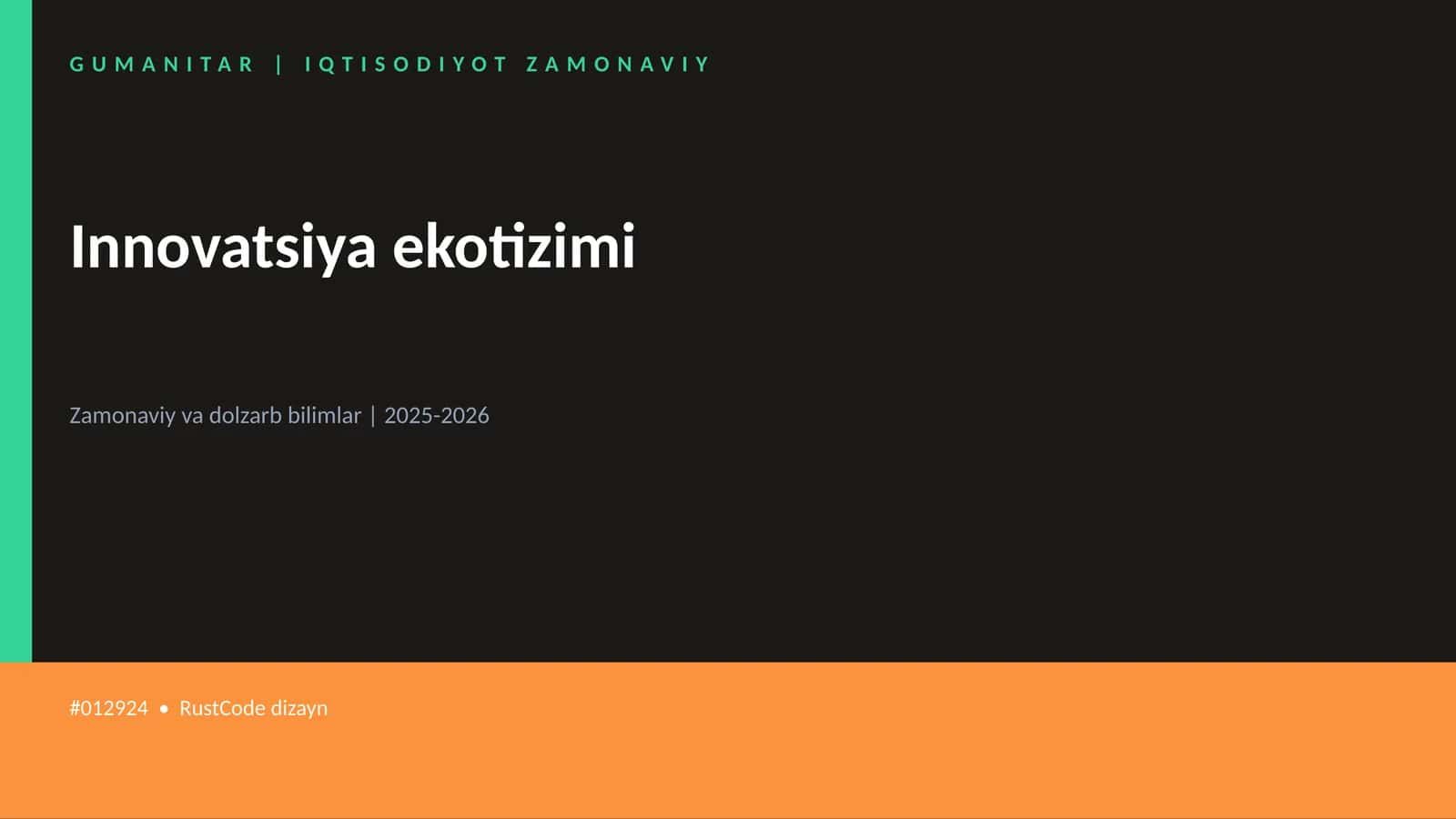 Innovatsiya ekotizimi