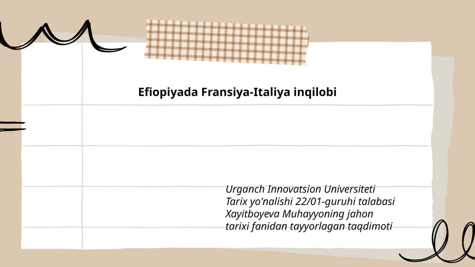 Efiopiyada Fransiya-Italiya inqilobi