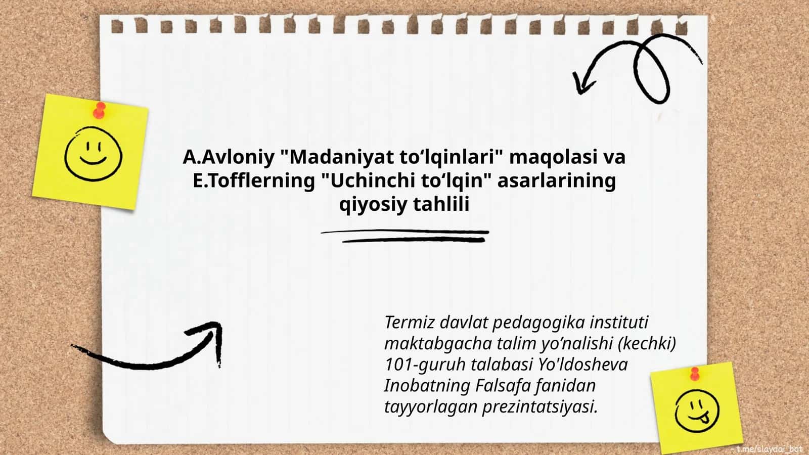"Madaniyat to‘lqinlari" maqolasi va "Uchinchi to‘lqin" asarlarining qiyosiy tahlili