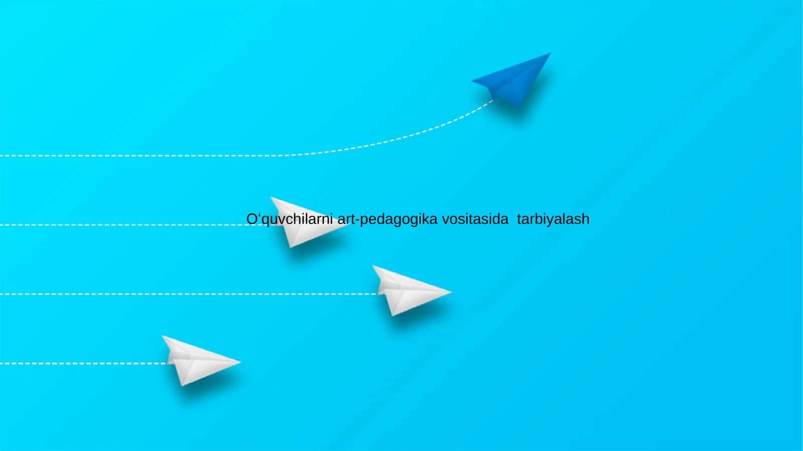 Oʻquvchilarni art-pedagogika vositasida tarbiyalash