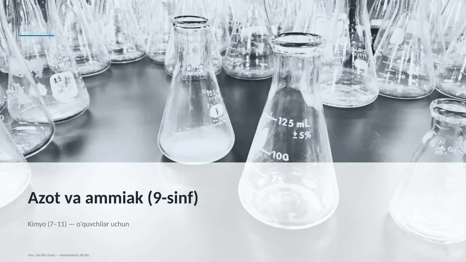 Azot va ammiak (9-sinf)