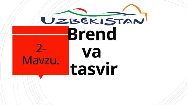 Brend va tasvir