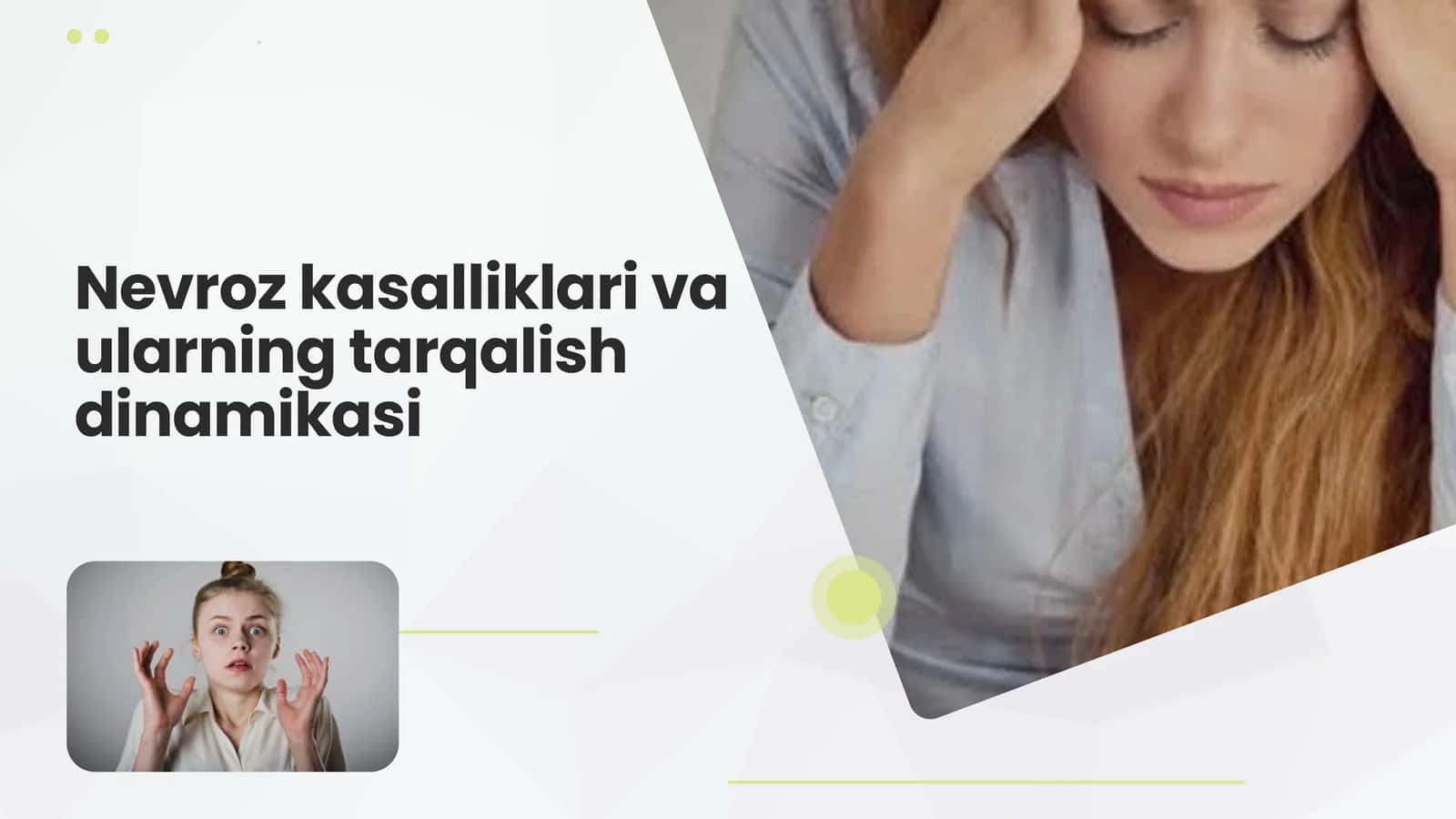 Nevroz kasalliklari va ularning tarqalish dinamikasi