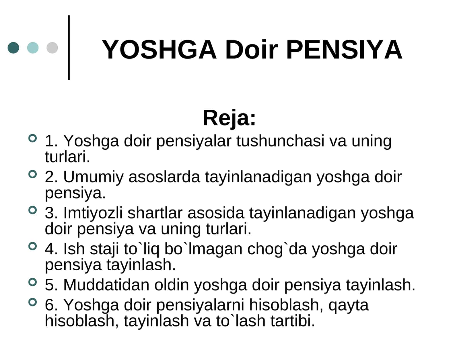 YOSHGА Dоir PЕNSIYA