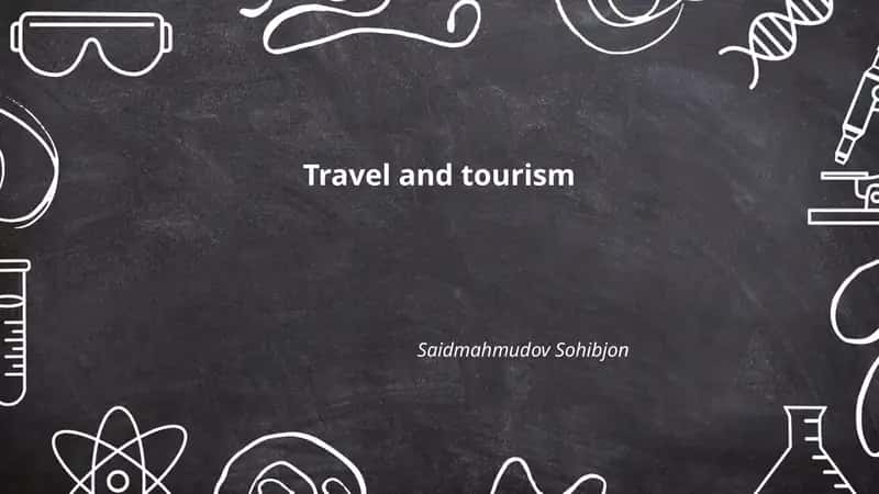 Sustainable tourism