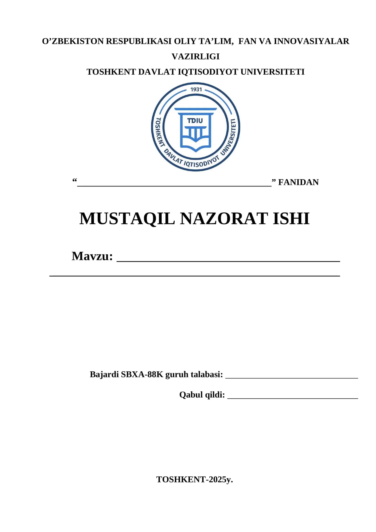 SOLIQLAR VA BOSHQA MAJBURIY ТO’LOVLAR AUDIТI