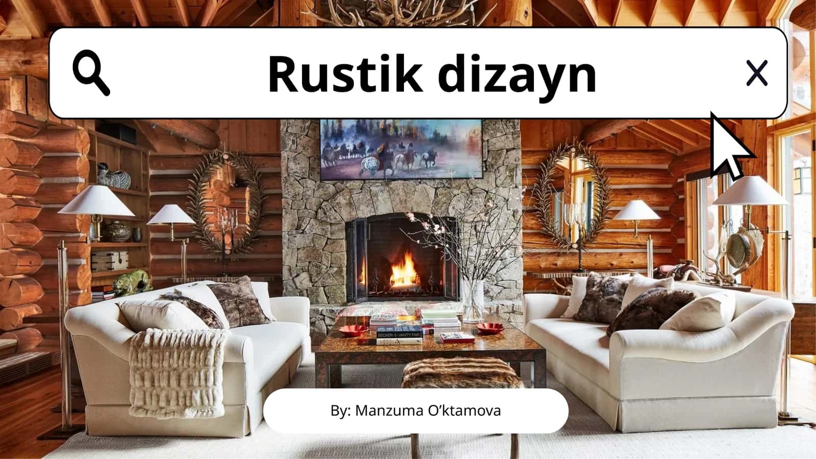 Rustik Interyer Dizayni Nima?