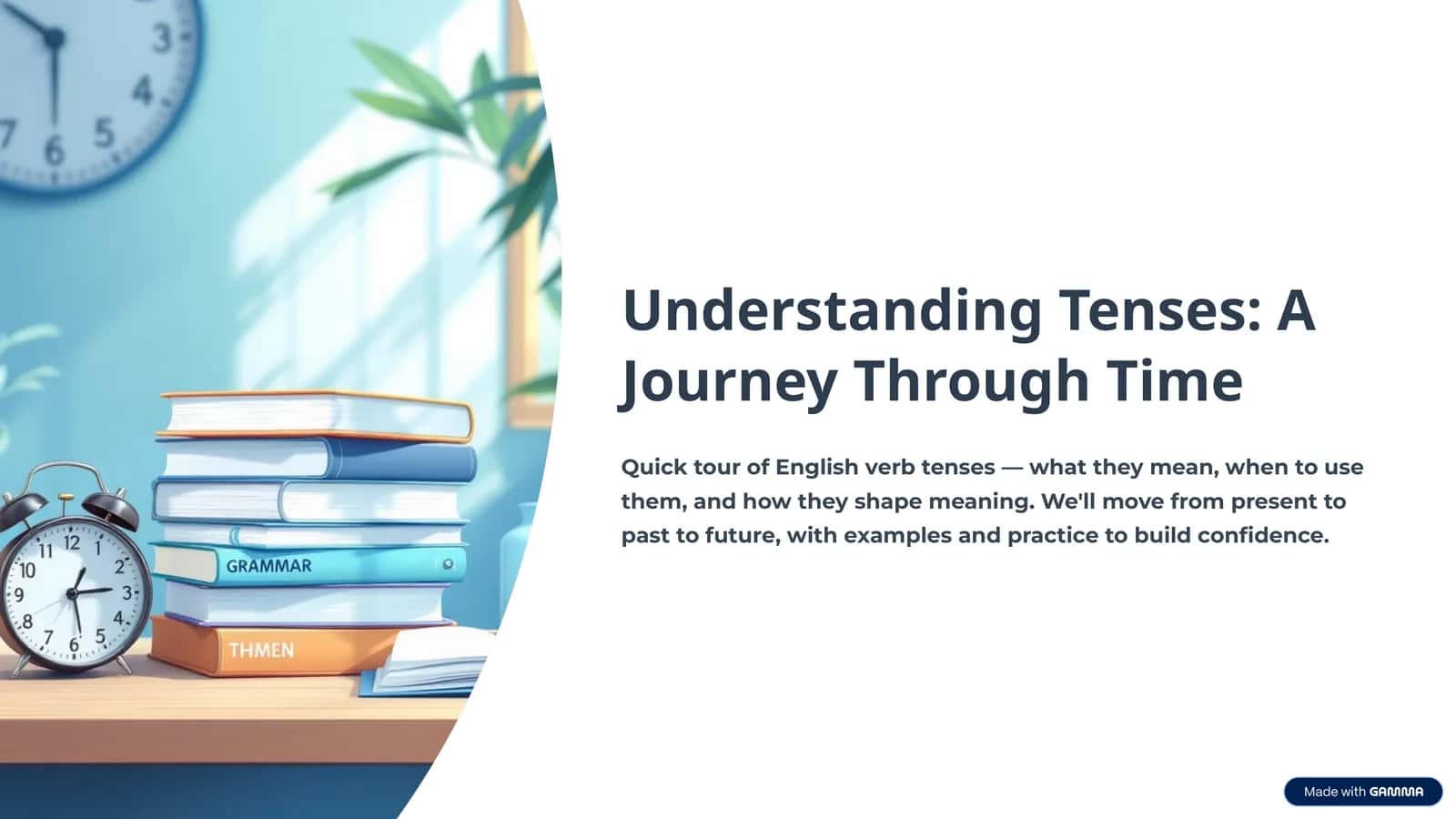 Understanding Tenses: A Journey Through Time