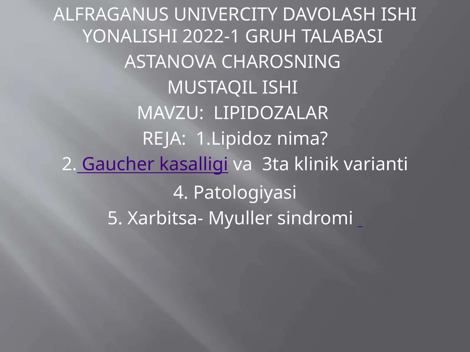 Lipidozalar