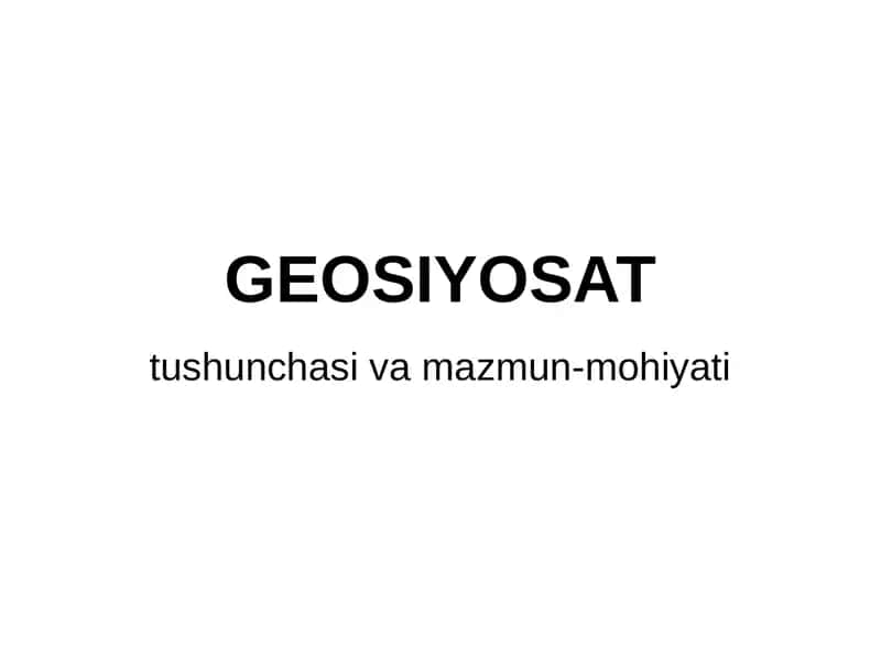 GEOSIYOSAT