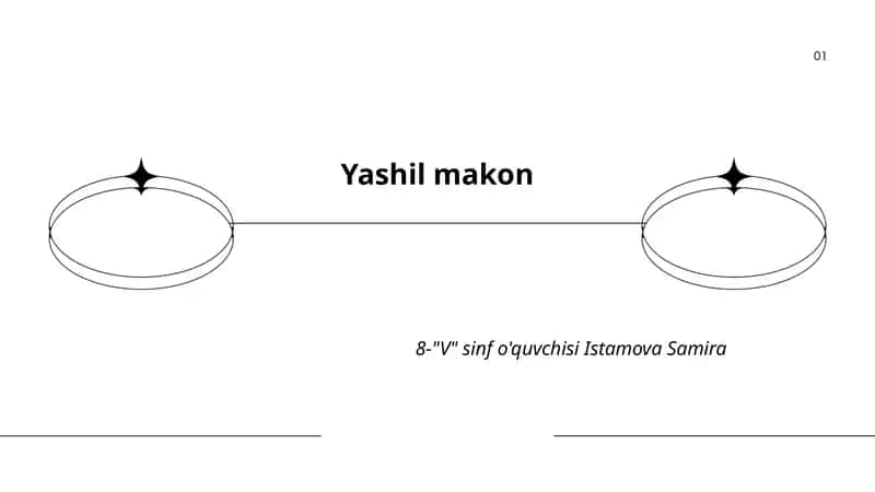 Shahar yashil makonlarini rejalashtirish