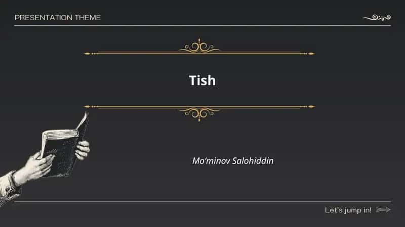 Tish Moʻminov Salohiddin